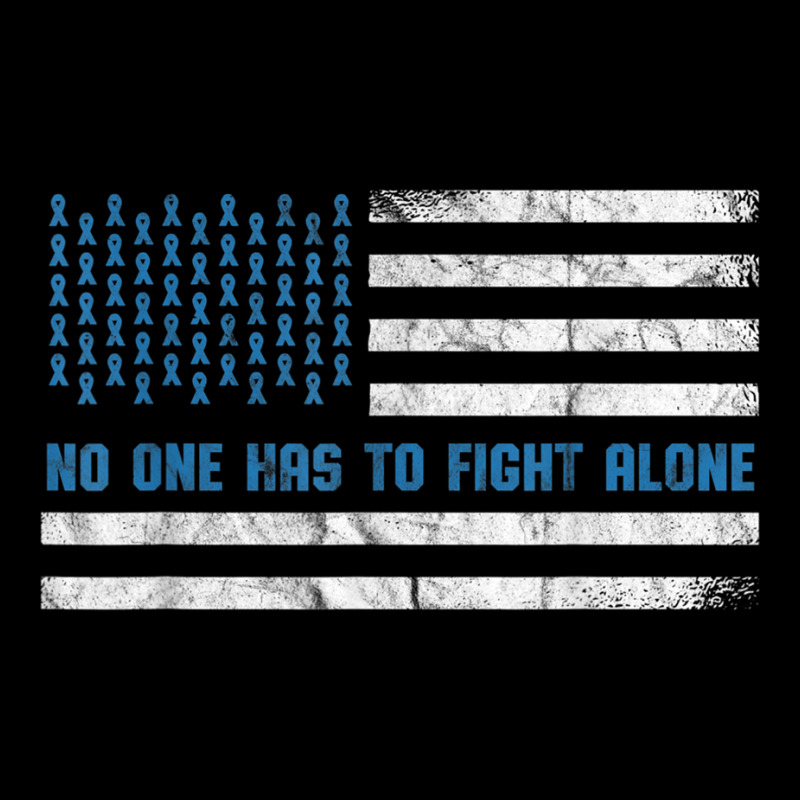 Diabetes Awareness No One Has To Fight Alone American Flag T Shirt Cropped Hoodie by cm-arts | Artistshot