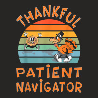 Patient Navigator Job Funny Thanksgiving T Shirt Ladies Fitted T-shirt | Artistshot