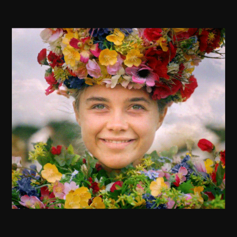 Midsommar May Queen - Dani Ardor  Florence Pugh Fitted Crop Top by cm-arts | Artistshot