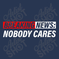 Breaking News, Nobody Cares Men Denim Jacket | Artistshot