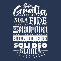 Sola Scriptura Protestant Christian Reformation 5 Solas T Shirt Men Denim Jacket | Artistshot