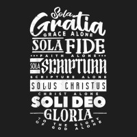 Sola Scriptura Protestant Christian Reformation 5 Solas T Shirt Classic T-shirt | Artistshot