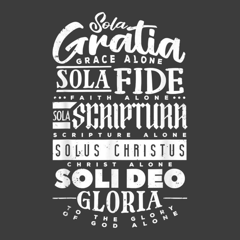 Sola Scriptura Protestant Christian Reformation 5 Solas T Shirt Men's Polo Shirt | Artistshot