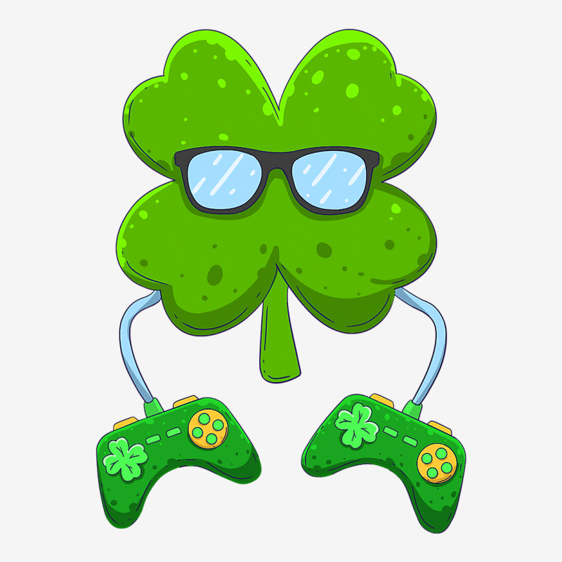 Irish Gamer Controller Shamrock Boys Men St Patricks Day T Shirt Pin-back button by tea.fashion | Artistshot