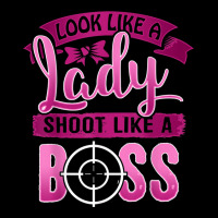 Ladies Shoot Like A Boss Gun Shooting Range Target Pocket T-shirt | Artistshot