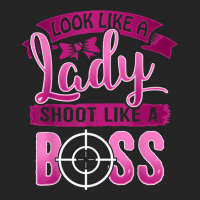 Ladies Shoot Like A Boss Gun Shooting Range Target Unisex Hoodie | Artistshot