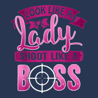 Ladies Shoot Like A Boss Gun Shooting Range Target Men Denim Jacket | Artistshot