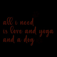 All I Need Is Love And Yoga Cropped Sweater | Artistshot