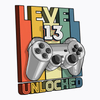 Level 13 Unlocked 13th Birthday Matching Video Game Boys T Shirt T-shirt | Artistshot