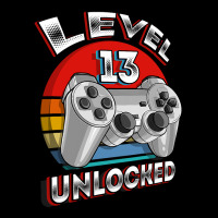 Level 13 Unlocked Matching Video Game 13th Birthday Gift Boy T Shirt V-neck Tee | Artistshot