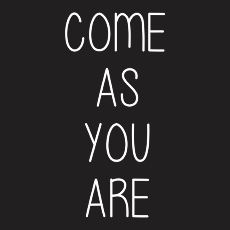 Come As You Are Lyrics T-shirt | Artistshot