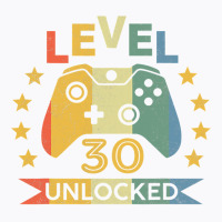 Level 30 Unlocked Shirt Video Game Birthday Gift Boys T Shirt T-shirt | Artistshot