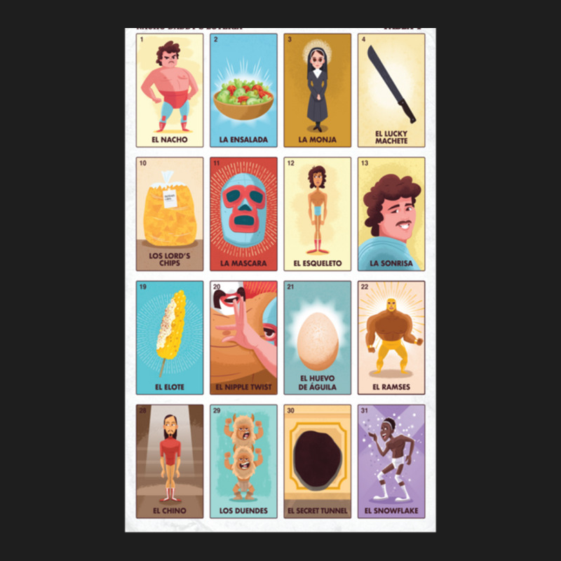 Nacho Daddy_s Lotería Classic T-shirt by EDWARDDAVIS | Artistshot