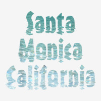 Santa Monica California Water T Shirt Baby Bibs | Artistshot