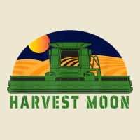 Combine Harvesting Corn Field  Farming Under A Harvest Moon T Shirt Cropped Hoodie | Artistshot