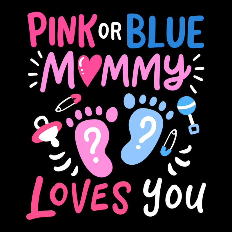 Mens Gender Reveal Party Mommy Mom Pink Or Blue T Shirt Pocket T-shirt | Artistshot