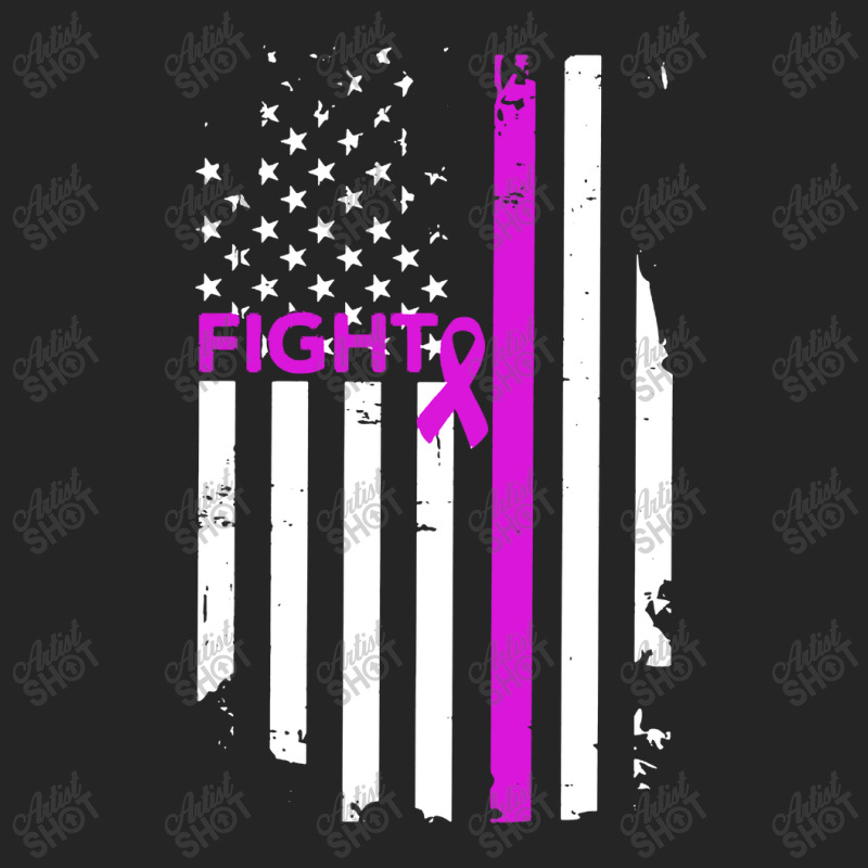 Breast Cancer Fight Ribbon Flag Unisex Hoodie by Semilir | Artistshot