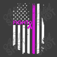 Breast Cancer Fight Ribbon Flag Men's Polo Shirt | Artistshot