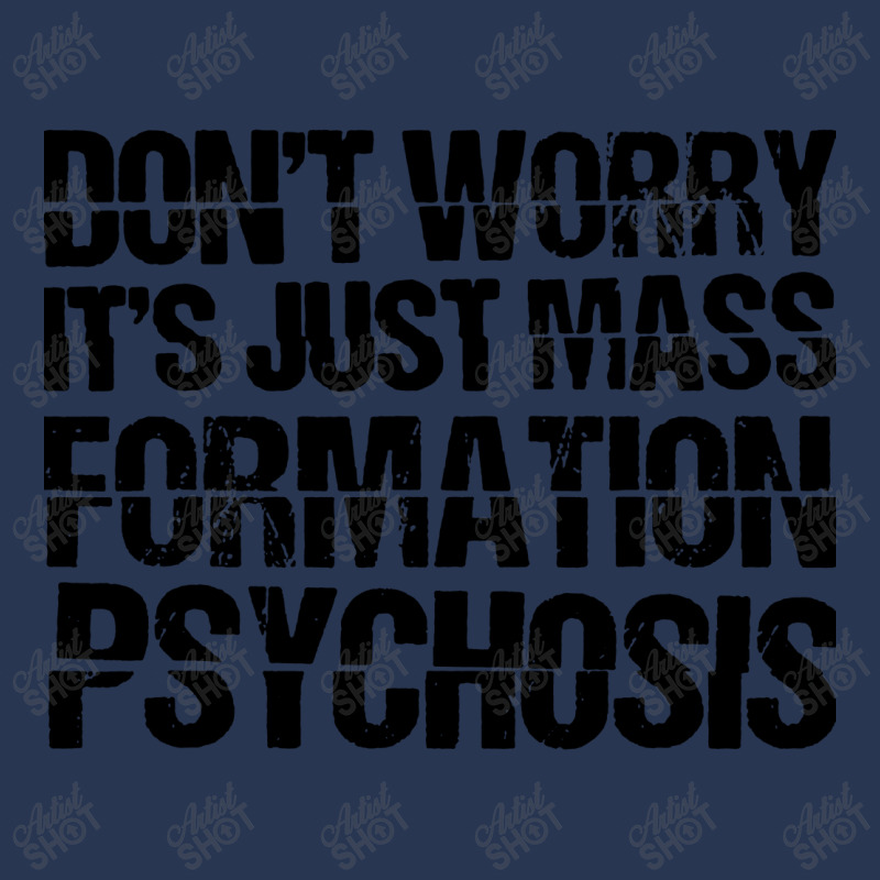 It's Just Mass Formation Psychosis Ladies Denim Jacket by Diamond Tees | Artistshot