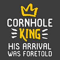 Cornhole King His Arrival Was Foretold Summer Yard Games T Shirt Men's Polo Shirt | Artistshot