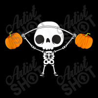 Skeleton Lifting Pumpkins Funny Halloween Snatch Barbell Gym Tank Top Adjustable Cap | Artistshot