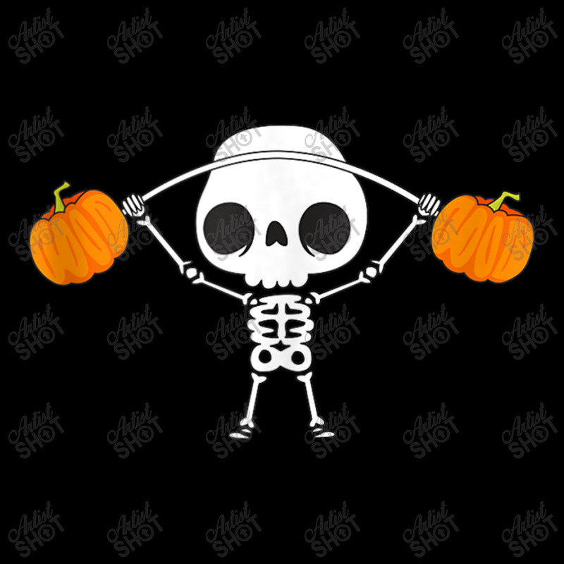 Skeleton Lifting Pumpkins Funny Halloween Snatch Barbell Gym Tank Top Adjustable Cap | Artistshot