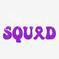 Support Squad Inflammatory Bowel Disease Awareness Purple T Shirt Baby Bibs | Artistshot