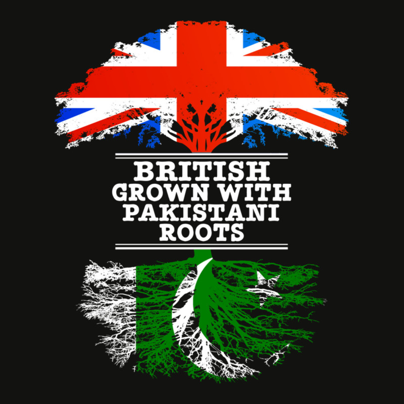 British Grown With Pakistani Roots  Gift For Pakistani With Roots From Scorecard Crop Tee by cm-arts | Artistshot