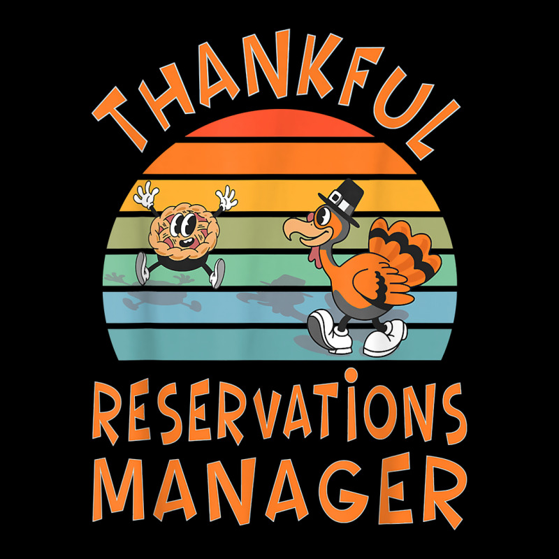 Reservations Manager Job Funny Thanksgiving T Shirt Youth Jogger by montistd | Artistshot