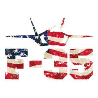 F 35 Lightning Ii Fighter Jet Distressed Usa Flag Overlay T Shirt Youth Zipper Hoodie | Artistshot