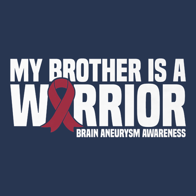 My Brother Is A Warrior Brain Aneurysm Awareness Premium T Shirt Ladies Denim Jacket by cm-arts | Artistshot