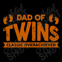 Dad Of Twins Classic Overachiever Pocket T-shirt | Artistshot