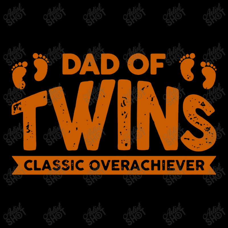 Dad Of Twins Classic Overachiever Men's 3/4 Sleeve Pajama Set | Artistshot