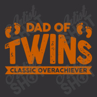 Dad Of Twins Classic Overachiever Vintage Short | Artistshot