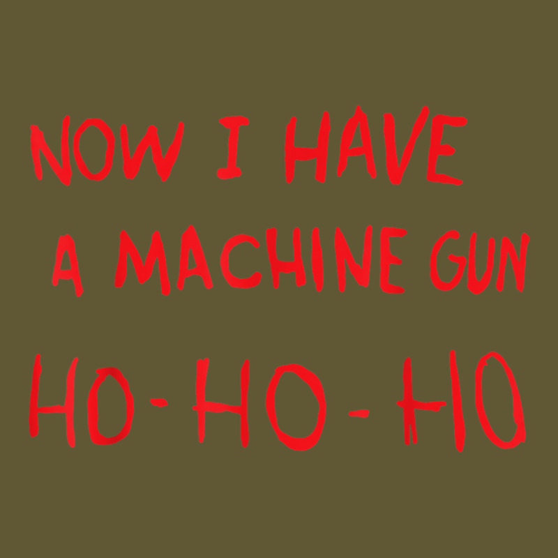 Now I Have A Machine Gun Ho Ho Ho Funny Santa Christmas T Shirt Vintage Short | Artistshot