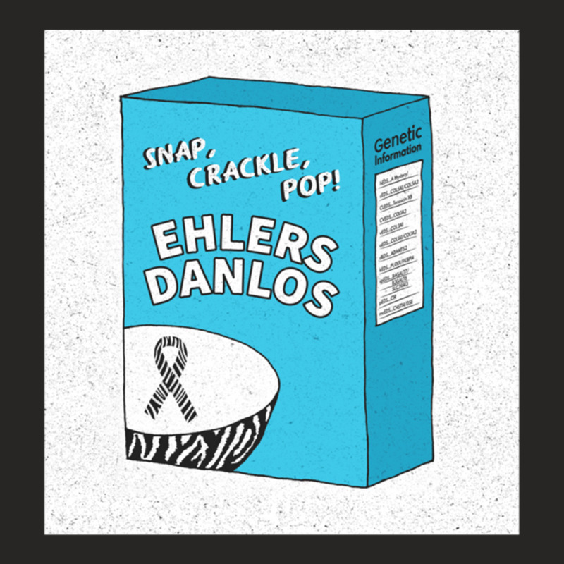 Snap, Crackle, Pop — Ehlers Danlos! Featuring A List Of Genetic Muta Ladies Fitted T-Shirt by cm-arts | Artistshot