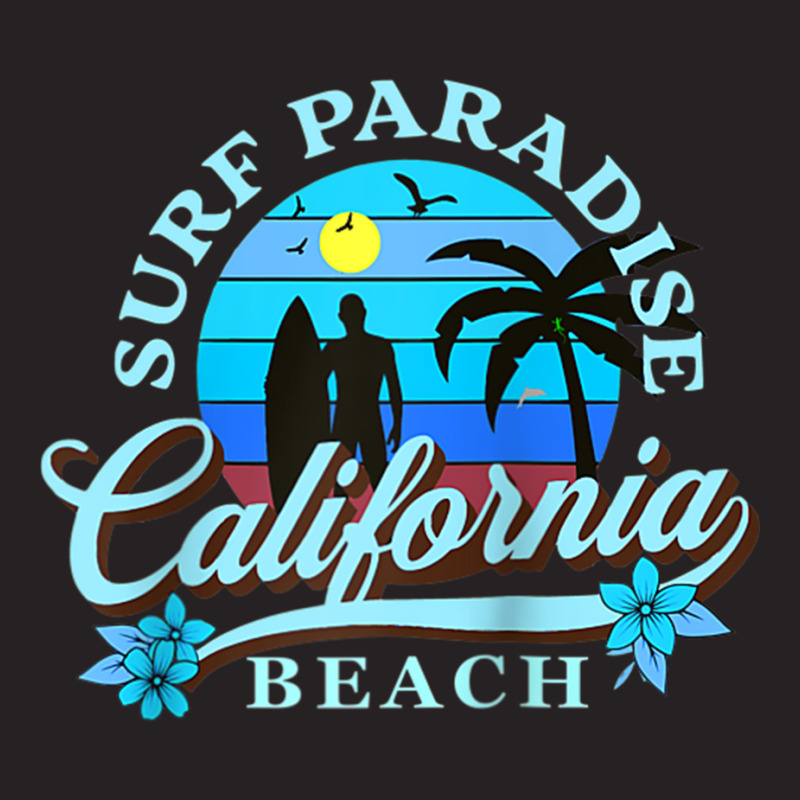 Surfing Design Surf Paradise At California Beach Raglan Baseball Tee Vintage Cap by cm-arts | Artistshot