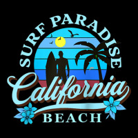 Surfing Design Surf Paradise At California Beach Raglan Baseball Tee Kids Cap | Artistshot