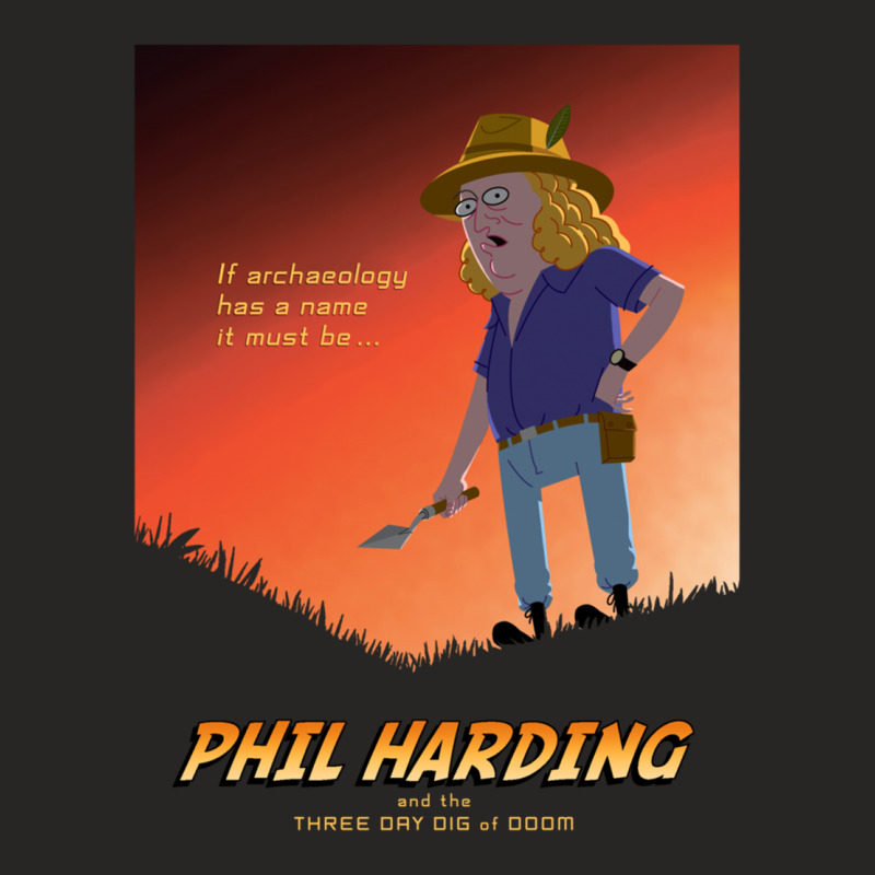 Phil Harding - Time Team Ladies Fitted T-Shirt by cm-arts | Artistshot