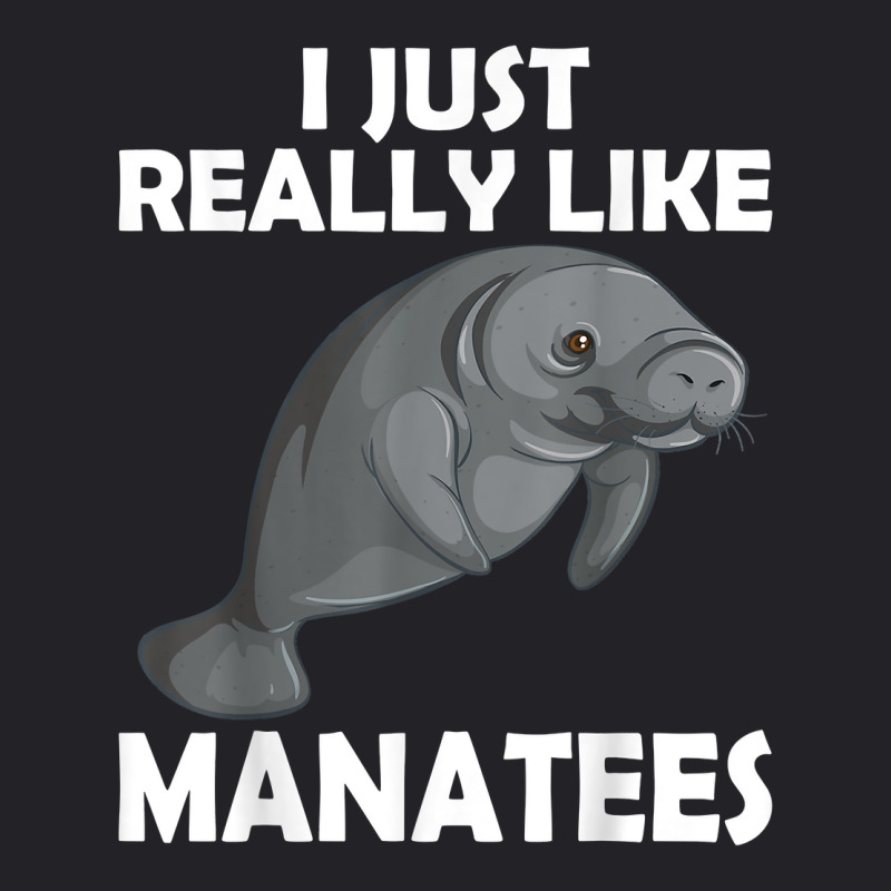 I Just Really Like Manatees Marine Mammal T Shirt Youth Tee by cm-arts | Artistshot