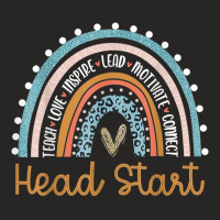 Head Start Rainbow Headstart Teacher First Day Of School T Shirt Ladies Fitted T-shirt | Artistshot