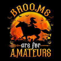 Horses Witch Halloween Funny Brooms Are For Amateurs Women's V-neck T-shirt | Artistshot