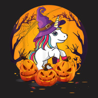 Fun Halloween Shirt Girls Kids Witchy Unicorn Halloween T-shirt | Artistshot