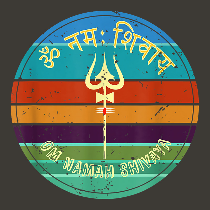 Om Namah Shivaya Adiyogi Shiva Trident Tripundra Yoga Retro T Shirt Bucket Hat | Artistshot