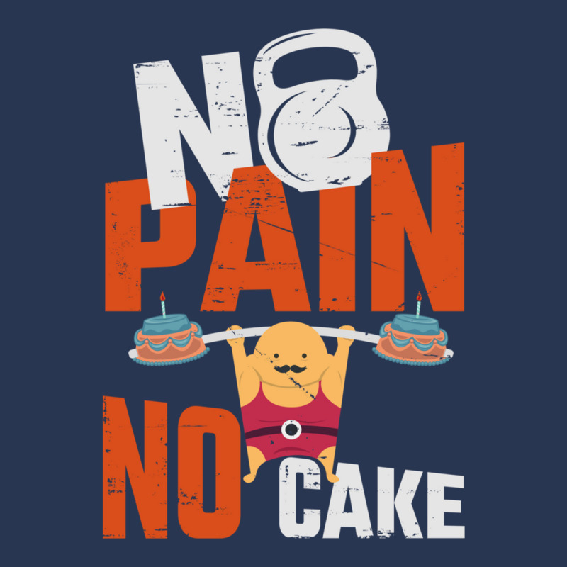 No Pain No Cake Gift Working Out Gift Cheat Day Sweatshirt Ladies Denim Jacket by cm-arts | Artistshot