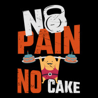 No Pain No Cake Gift Working Out Gift Cheat Day Sweatshirt Cropped Sweater | Artistshot