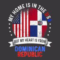 American Patriot Heart Is From Dominican Republic Flag Ladies Curvy T-shirt | Artistshot