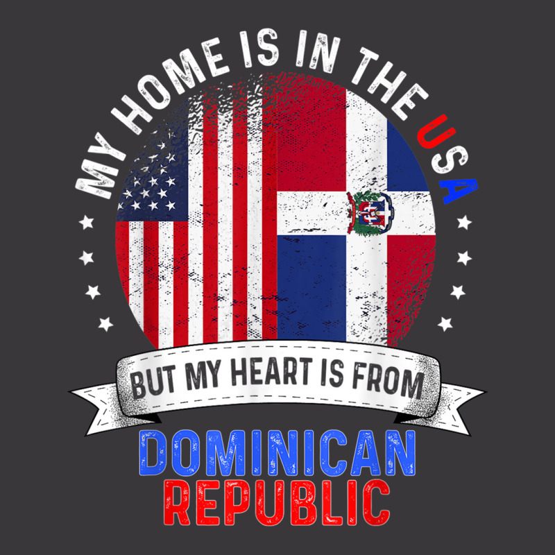 American Patriot Heart Is From Dominican Republic Flag Ladies Curvy T-Shirt by CruzChapman | Artistshot