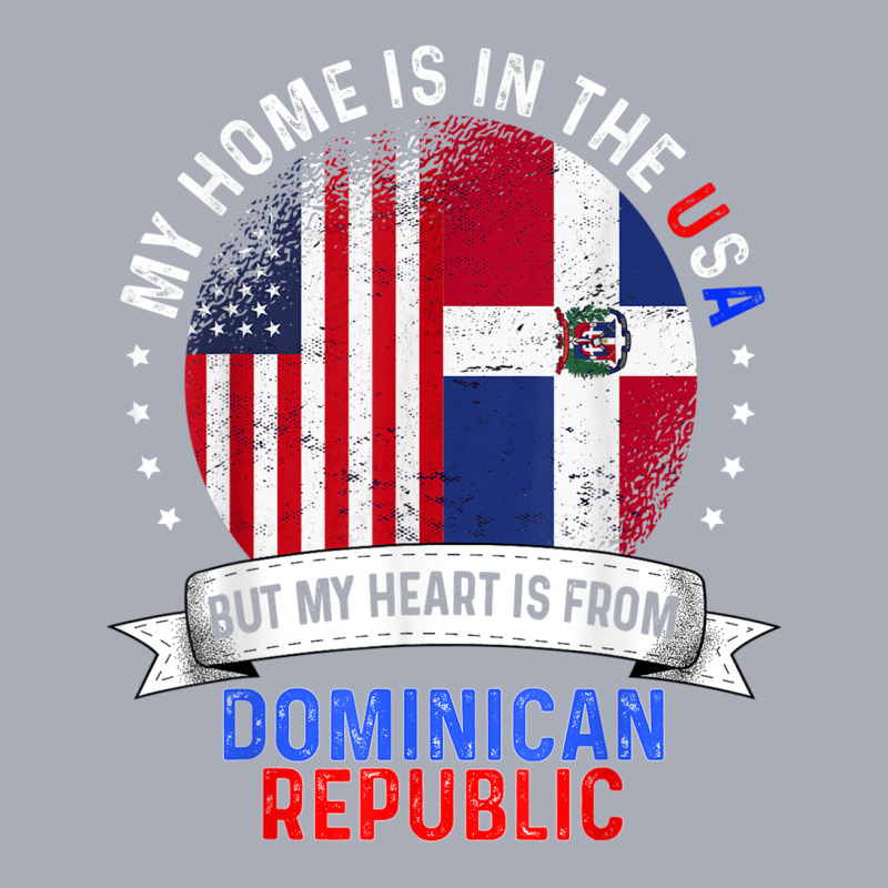 American Patriot Heart Is From Dominican Republic Flag Tank Dress by CruzChapman | Artistshot