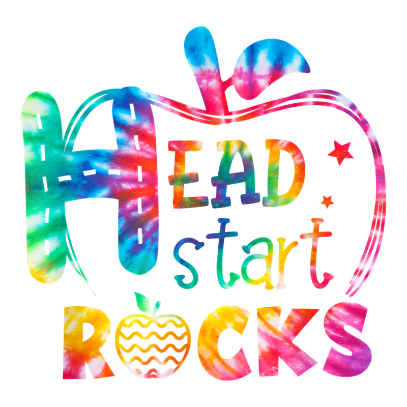 Hello Head Start Rock Tie Dye Back To School Teacher T Shirt Crop Top by cm-arts | Artistshot